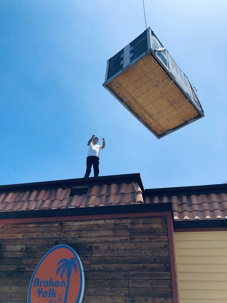 Rooftop unit placement