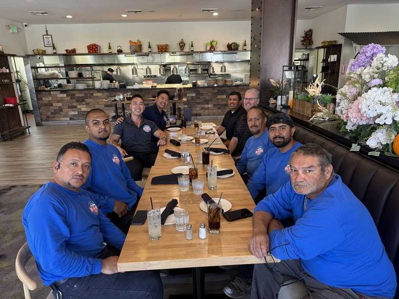 Commercial crew gathering