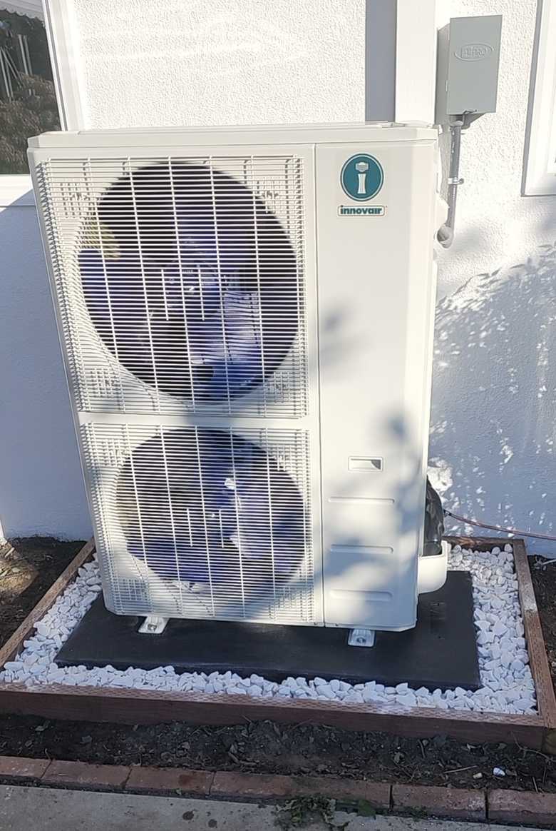 Outdoor unit and equipment pad