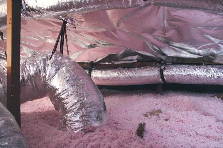 Attic duct distribution