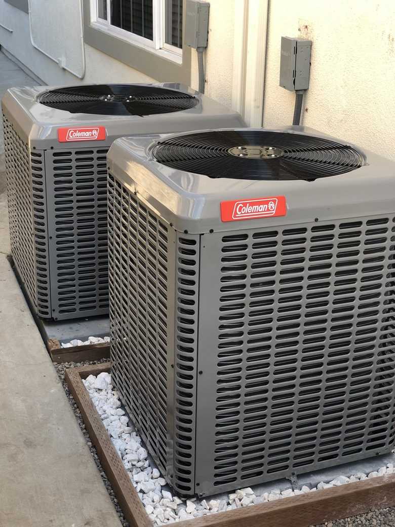 Dual outdoor condensers